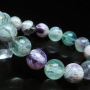エンジェルフェザー フローライト ブレスレット 12mm [T53-4845]