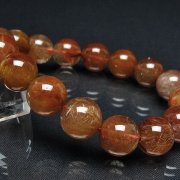 赤プラチナルチルブレスレット 13mm [t545-10634]
