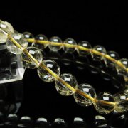 BR14 天然黄水晶 シトリン ミルキーシトリン ブレスレット 大粒