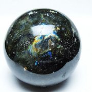 ラブラドライト丸玉 86mm [T571-5027]