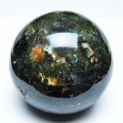 1Kgラブラドライト丸玉 88mm [T571-5038]
