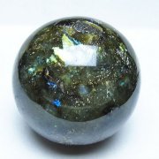 ラブラドライト丸玉 87mm [t571-5423]