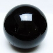 1.1Kgモリオン 純天然 黒水晶 丸玉 92mm [t572-11584]
