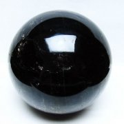 5Kgモリオン 純天然 黒水晶 丸玉 155mm [t572-11716]