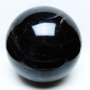 8.9Kgモリオン 純天然 黒水晶 丸玉 190mm [t572-11726]