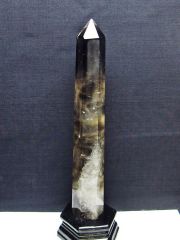 ライトニング水晶六角柱[T581-6122]