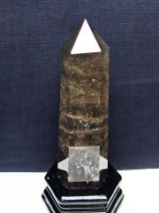 落雷の力内包する！ 虹入りライトニング水晶 六角柱[T581-5382] ライトニング水晶六角柱[T705-7194]