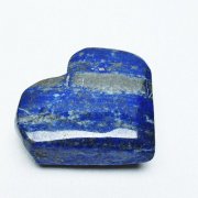 ラピスラズリハート置物