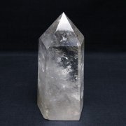 ガーデン水晶六角柱[T60-27531]