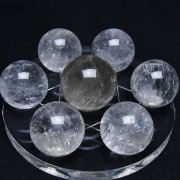 ヒマラヤ水晶丸玉七星陣 26mm [T602-2531]
