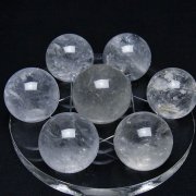 ヒマラヤ水晶丸玉七星陣 26mm [T602-2564]