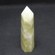 シトリン水晶六角柱[T61-12038]