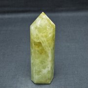 虹入りシトリンクォーツ　黄水晶　タワー　六角柱　木製台座付き！　天然石 楽天市場】シトリン 黄水晶 ポイント 置物 六角柱 レインボー