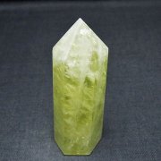 シトリン水晶六角柱[T61-14321]