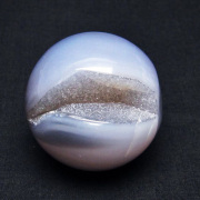 瑪瑙丸玉【A-628】 天然無着色]マダガスカル産桜瑪瑙スフィア／チェリーブロッサム