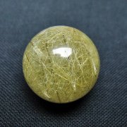 ルチル入り水晶丸玉 17mm [T637-4743]