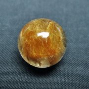 ルチル入り水晶丸玉 14mm [t637-4757]