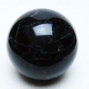 モリオン 純天然 黒水晶 丸玉 66mm [t643-5244]