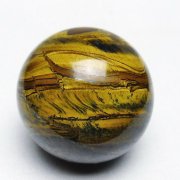 アイアンタイガーアイ丸玉 54mm [T671-6181]