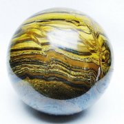 2.4Kgアイアンタイガーアイ丸玉 117mm [T671-6367]