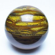 1.2Kgアイアンタイガーアイ丸玉 90mm [t671-6563]