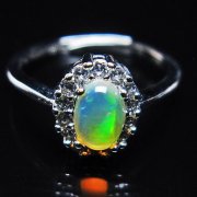 プレシャスオパール指輪(12号)