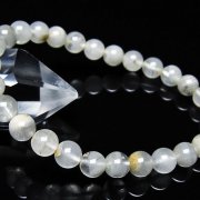 ガーデン水晶ファントムブレスレット 7mm [t676-2189]