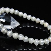 ガーデン水晶ファントムブレスレット 6mm [t676-2266]