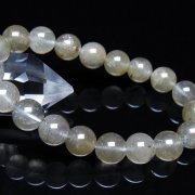 キャッツアイプラチナルチルブレスレット 10mm [T684-3526]