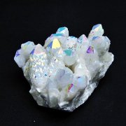 レインボーオーラ水晶クラスター[T693-4723]