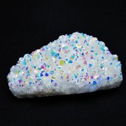 レインボーオーラ水晶クラスター[T693-4745]