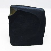 北海道上ノ国町産 ブラックシリカ約7.5mm一連37cm 北海道上ノ国町産 ブラックシリカ 原石 t694-4701 : 誠安天然石