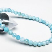 ラリマーブレスレット 5mm [T7-22060]