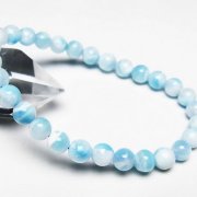 ラリマーブレスレット7mm