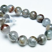 トルマリンルチルブレスレット 14mm [T702-6765]