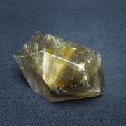 ✳️専用‼️☆極上の透明度に煌めき抜群のルチル☆ゴールドタイチンルチル 磨き石 原石 入手困難な品質/無色の水晶かつ透明度抜群/美しいルチルの煌めき