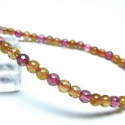 ミックスカラートルマリンブレスレット 4mm [t75-7357]
