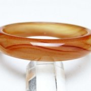 赤アゲート バングル 54mm [t752-1663]