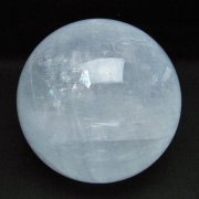 1.3Kg虹入りカルサイト丸玉 96mm [T758-2092]