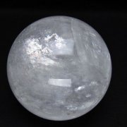 虹入りカルサイト丸玉 72mm [t758-2243]