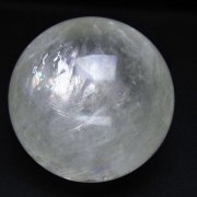虹入りカルサイト丸玉 75mm [t758-2258]