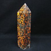 パワーストーン 天然石 虹入りヒマラヤ水晶六角柱[T627-6402]