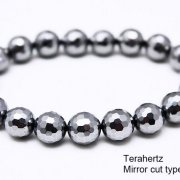 テラヘルツ鉱石 ブレスレット 128面ミラーカット 10mm [T793-7]