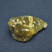 ゴールドタイチンルチル金蟾置物[T801-680]