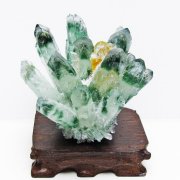 緑水晶グリーンクォーツクラスター