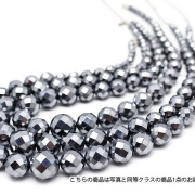 高純度激安 テラヘルツネックレス 64面カット ミックスビーズタイプ14mm～6mm 《rv》    [T822-5]