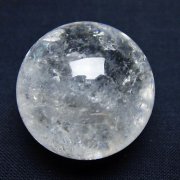 ヒマラヤ水晶丸玉 29mm [t91-9153]