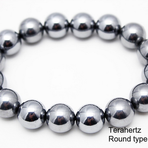 高純度 テラヘルツブレスレット ラウンド13mm 《rv》 [T10-955]