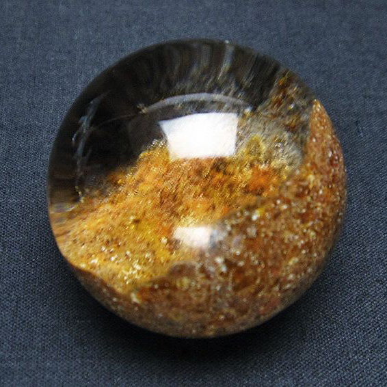 ガーデンクォーツ（庭園水晶）丸玉36mm[T100-4435]