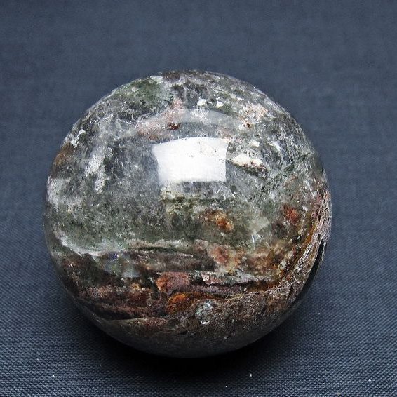 ガーデン水晶丸玉 47mm [T100-4717]